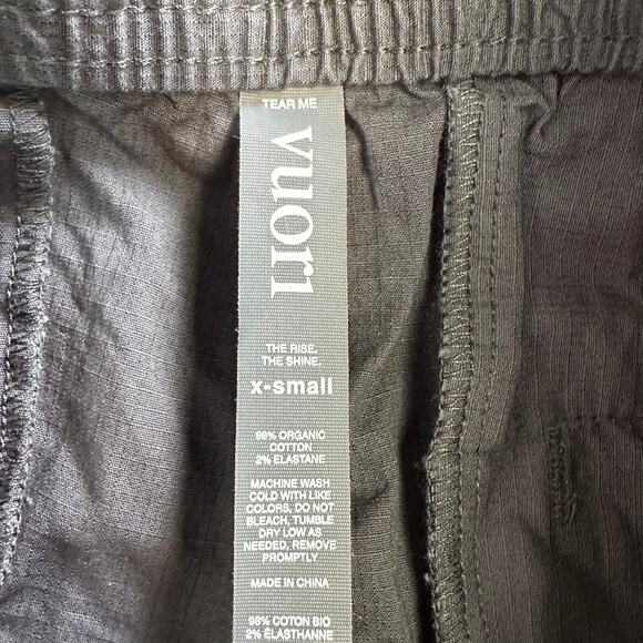 Vuori Ripstop Shorts Women's Gray XS - Picture 3 of 9